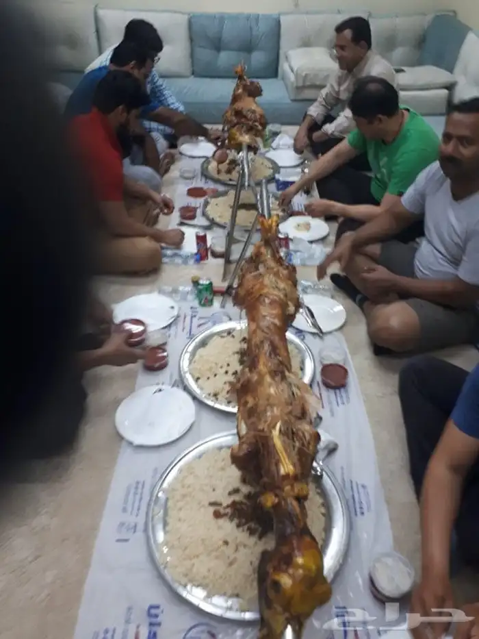 مطعم الخير يقدم خروف سيخ على الجمر 1 خروف مشوي   2   دجاج مش 7