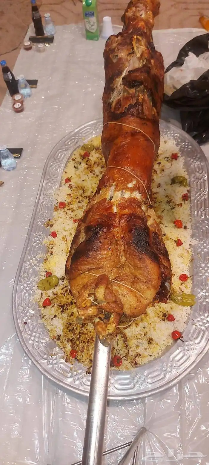 مطعم الخير يقدم خروف سيخ على الجمر 1 خروف مشوي   2   دجاج مش 5