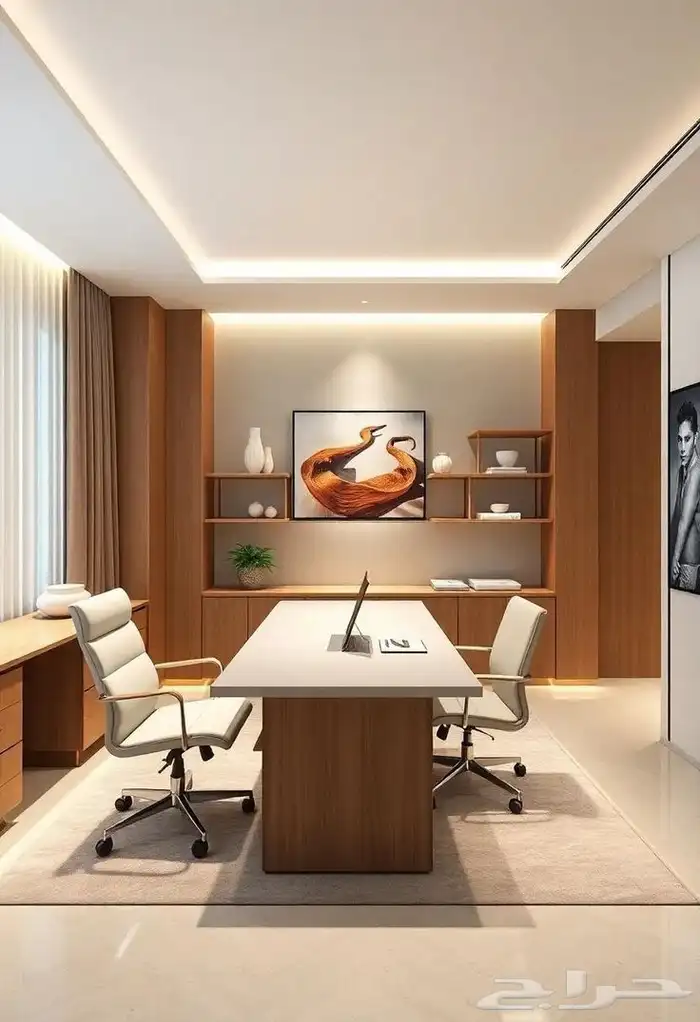 تصميم اثاث مكتبي احترافي -خامات ممتازه وتنفيذ سريع 7