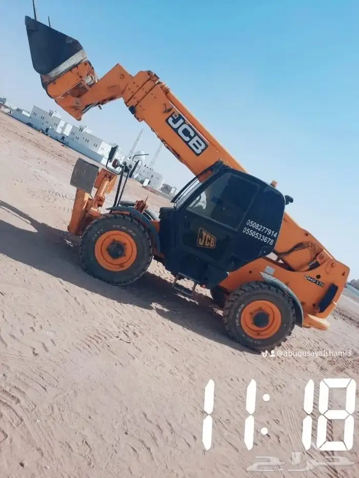 تاجير رافعه شوكية تلسكوب رافع جميع مواد البناء لتوصيل 0