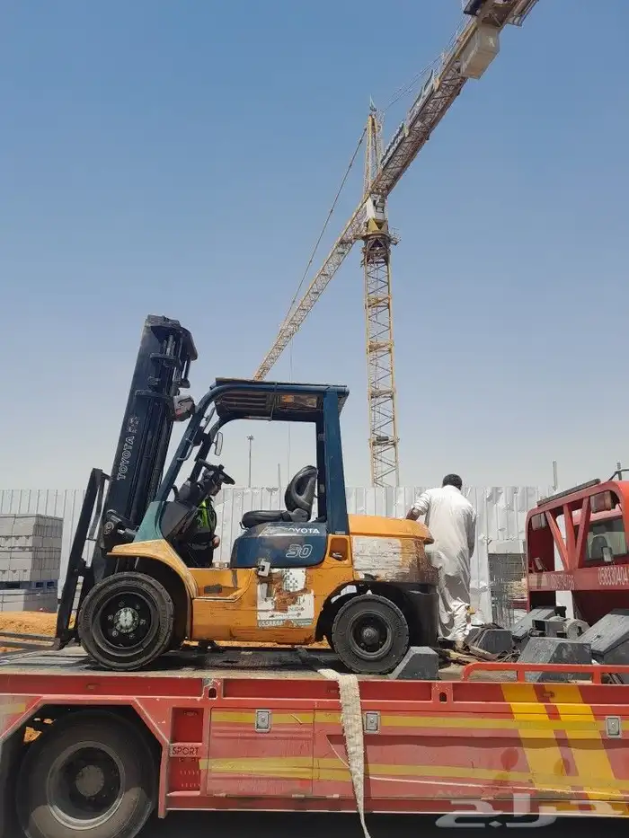 تلسكوبيه رافعه شوكيه فوركلفت ببكات كرين تيلي هندر 5