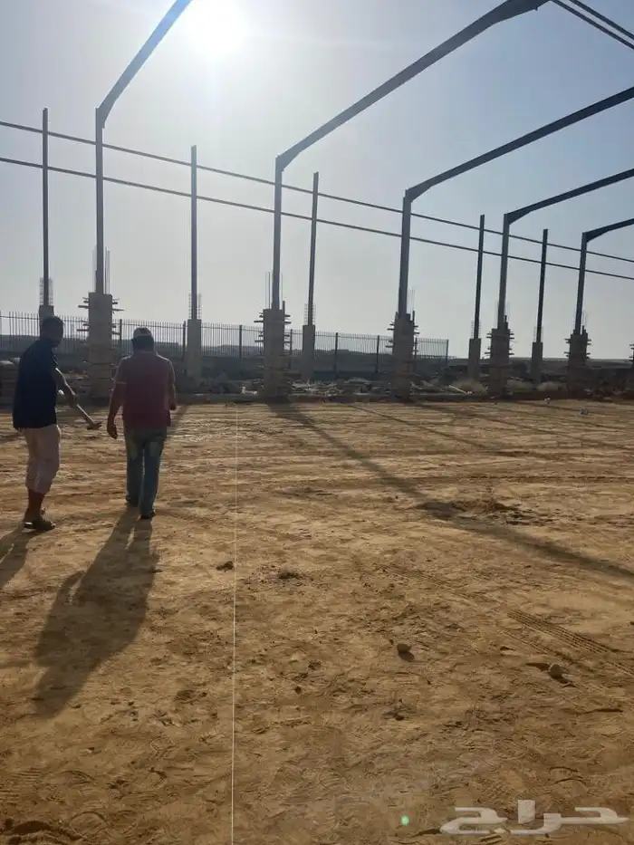 توريد وتنفيذ جميع مشاريع الاستيل  هناقر  مستودعات 7