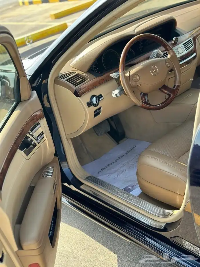 مارسيدس s500 2006 نظيف 8