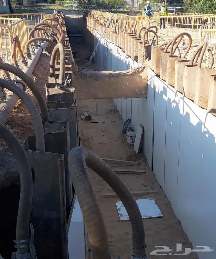 wellpoint dewatering systemسيستم ضخ وشفط المياه 5