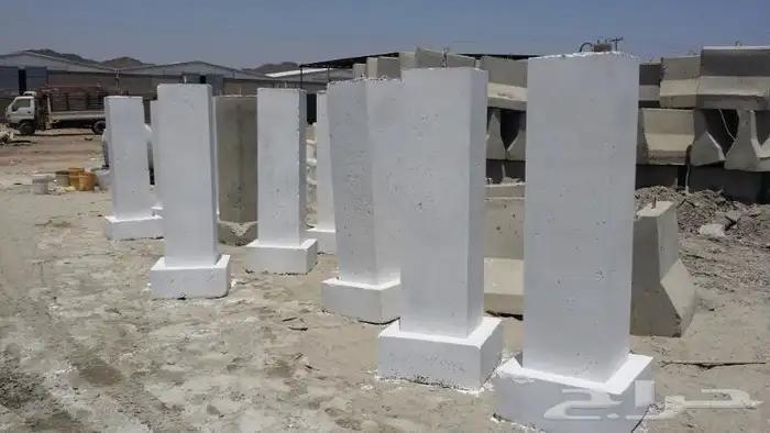 منتجات خرسانيه مصدات سيارات 6