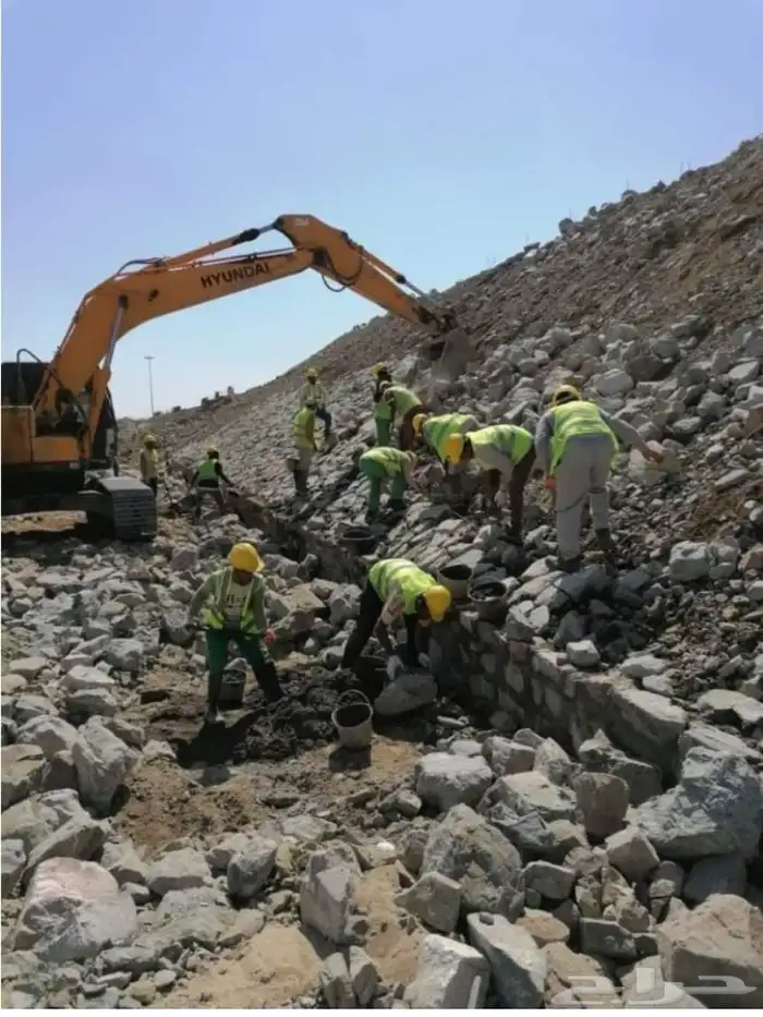 بكلين شغل حجر 0