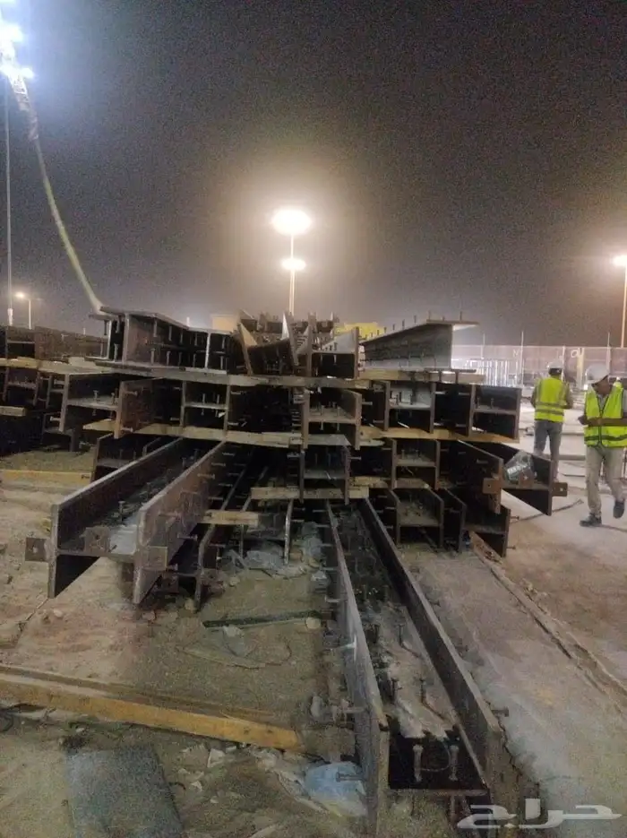 توريد وتنفيذ جميع مشاريع الاستيل  هناقر  مستودعات 1