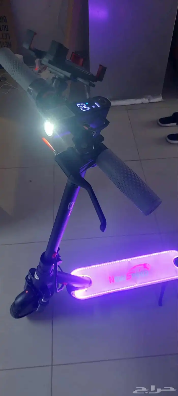 اسكوتر كهربائي جديد بقالو شهر اعلي سوم 0