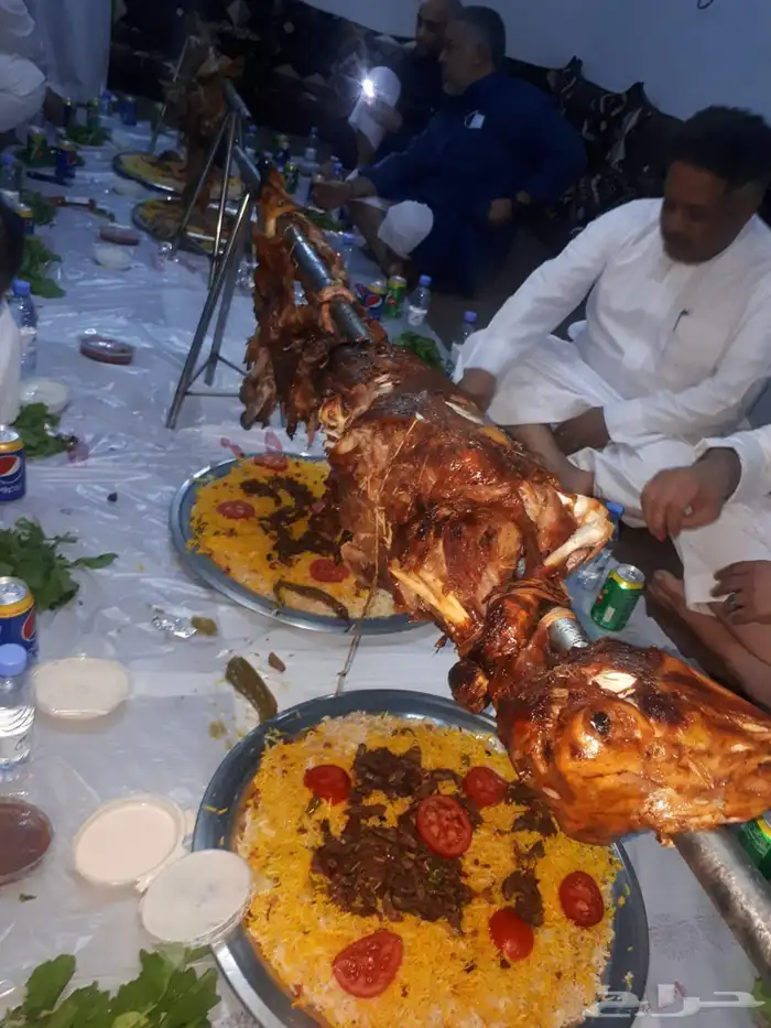 مطعم الخير يقدم خروف سيخ على الجمر 1 خروف مشوي   2   دجاج مش 1