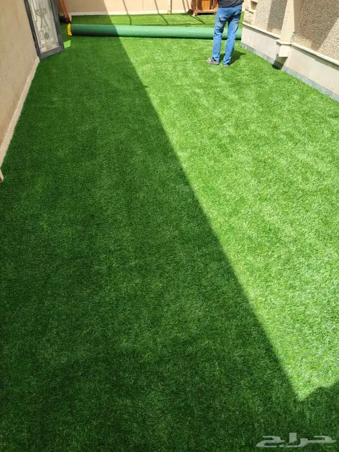 عشب صناعي تزين حدايق 4