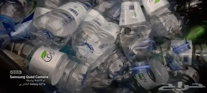 قوارير واغطيه بلاستك للبيع 1