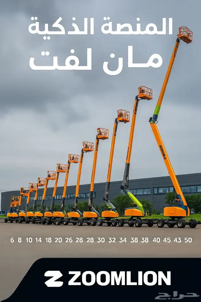 رافعات شوكية للايجار سيزر لفت للايجار- مانلفت للايجار- كرين 5