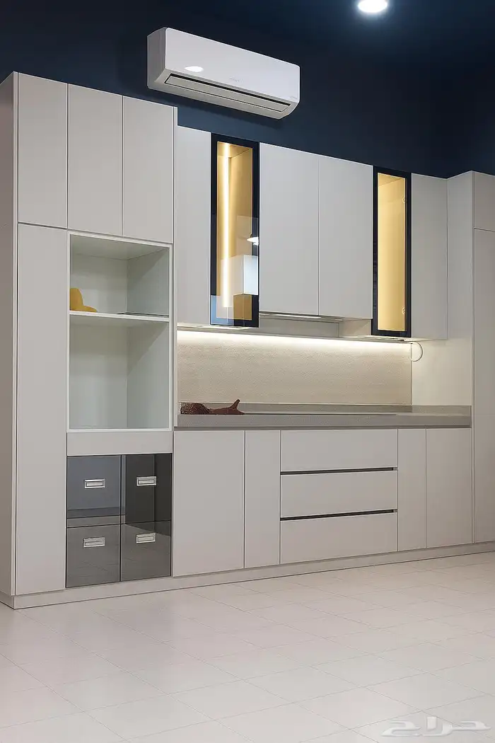 modern kitchen design مطابخ ألمنيوم مودرن 0