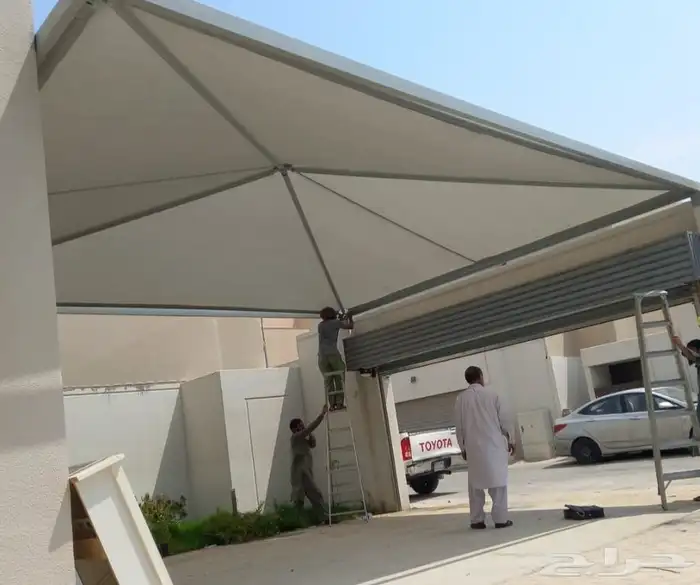 حداد مظلات وسواتر الرياض 3