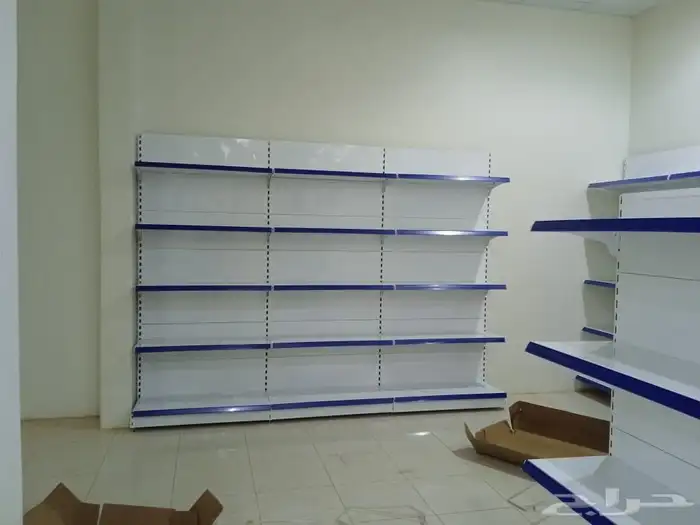 رفوف مستودعات وبقالات 1