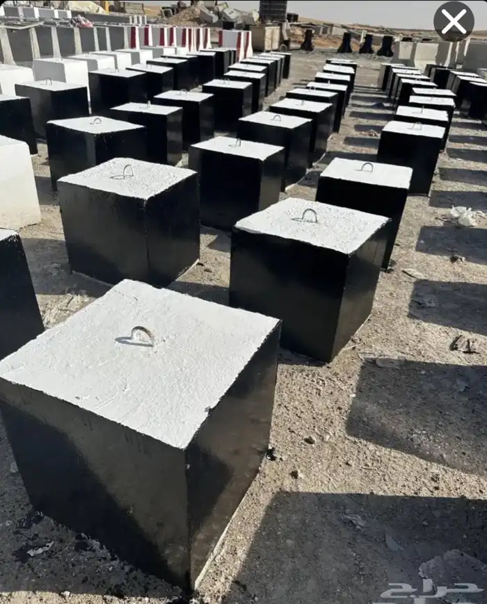 صبيات حواجز خرسانية 2