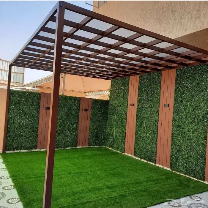 مظلات وسواتر جلسات ارضيه وجميع أعمال الحداده 7