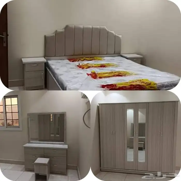 غرف نوم جديدة جاهزه بسعر 6