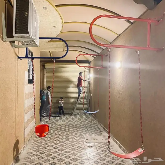 مراجيح جدارية للأطفال والكبار إلى وزن 100 كيلو 4