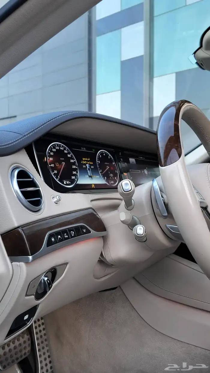 مرسيدس 2016 لؤلؤي S500 ممشي قليل 86 مخزن 22
