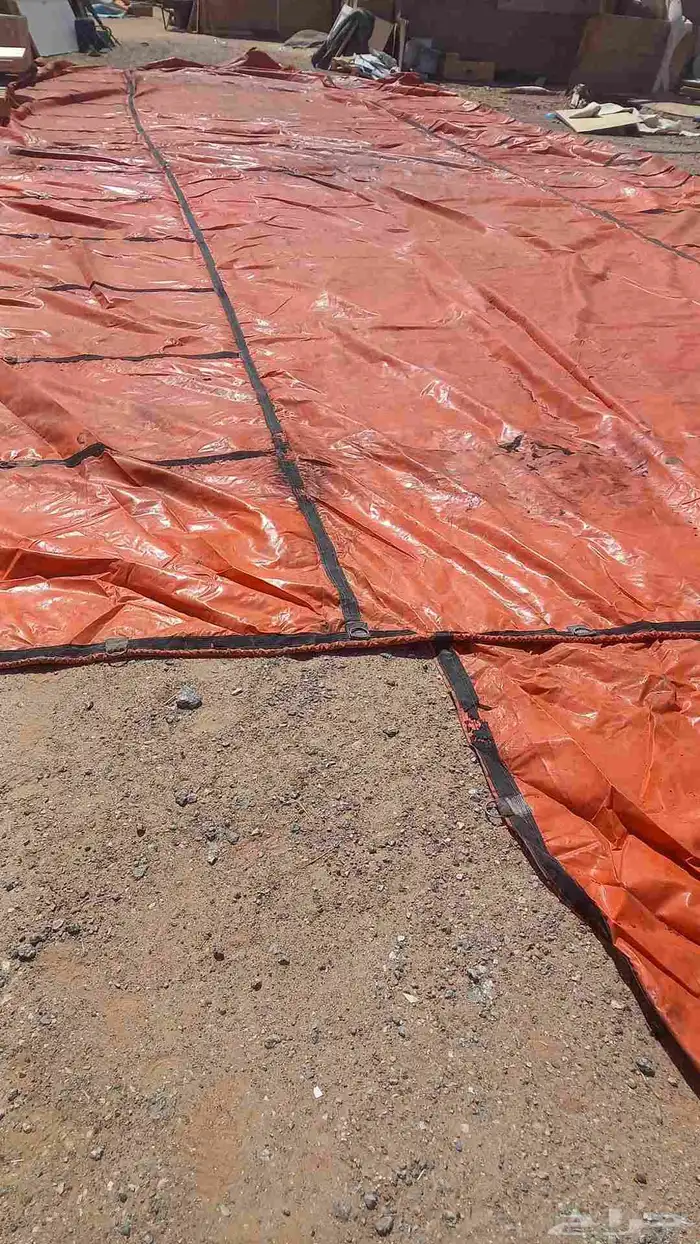 شراع طربال تريله مستخدم جلد للبيع 1