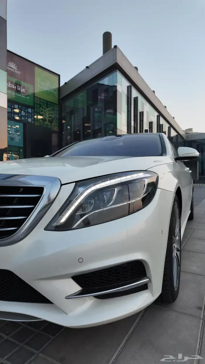 مرسيدس 2016 لؤلؤي S500 ممشي قليل 86 مخزن 7