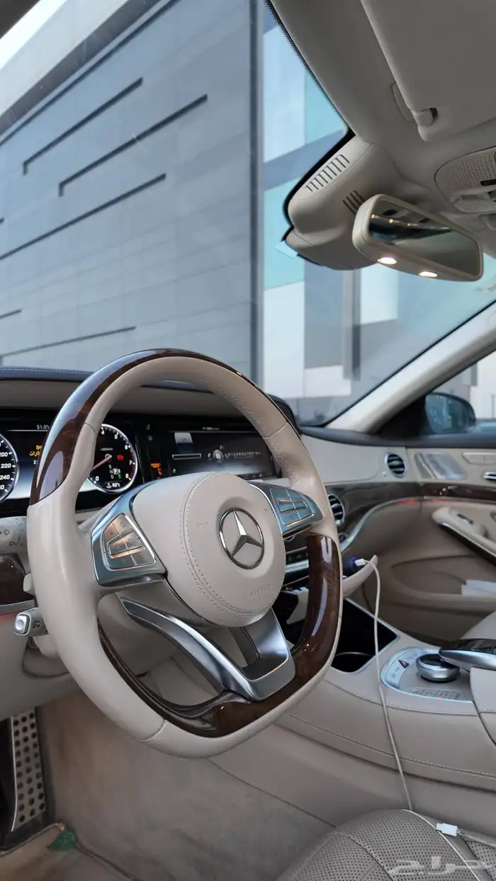 مرسيدس 2016 لؤلؤي S500 ممشي قليل 86 مخزن 23