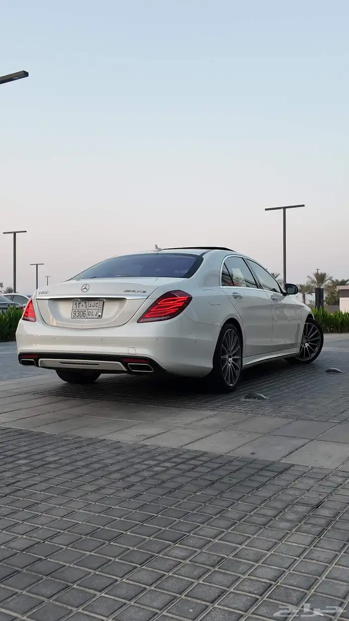 مرسيدس 2016 لؤلؤي S500 ممشي قليل 86 مخزن 4
