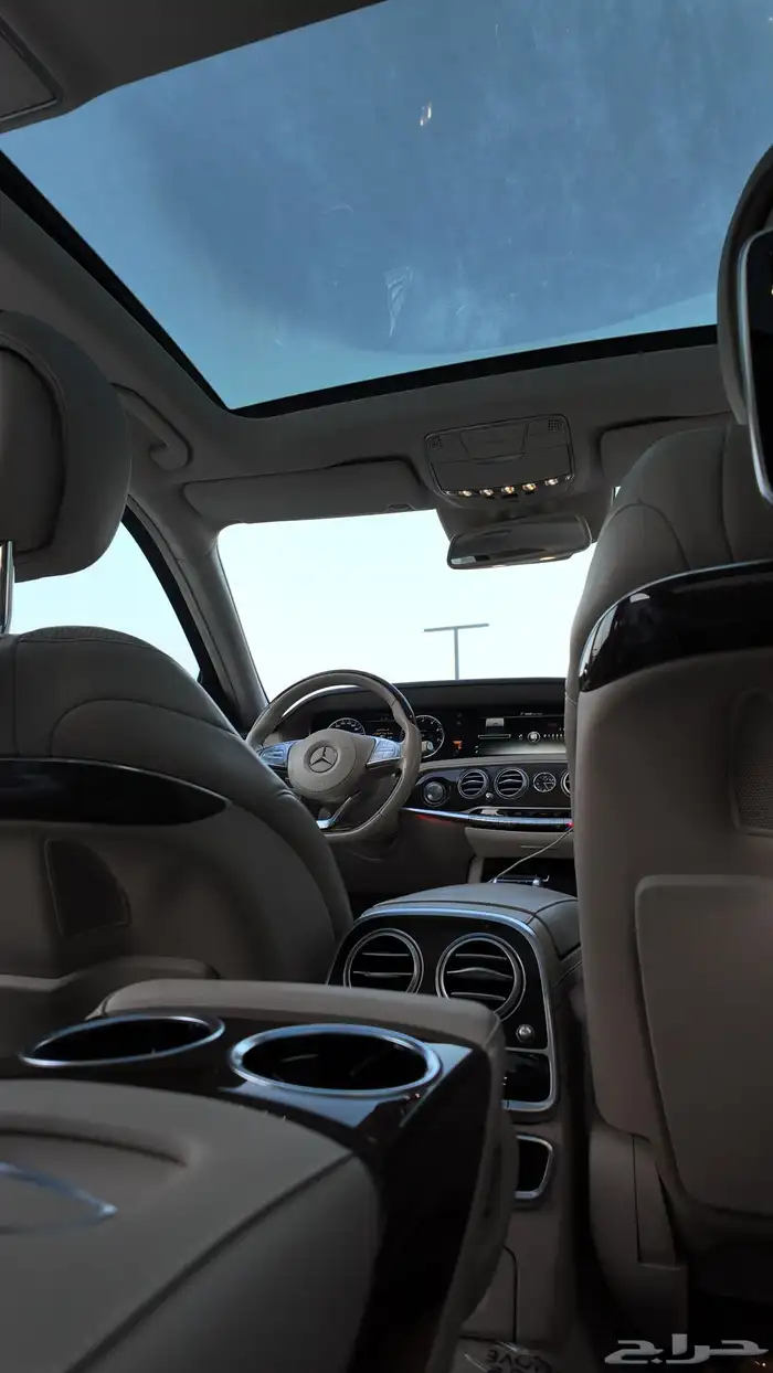 مرسيدس 2016 لؤلؤي S500 ممشي قليل 86 مخزن 25
