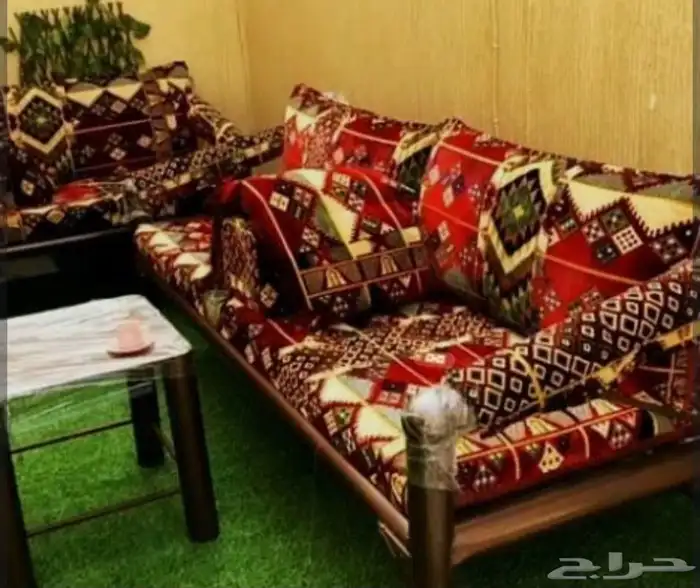 2 كنبة خارجى ومعهم كامل أغراضهم للبيع العاجل 0