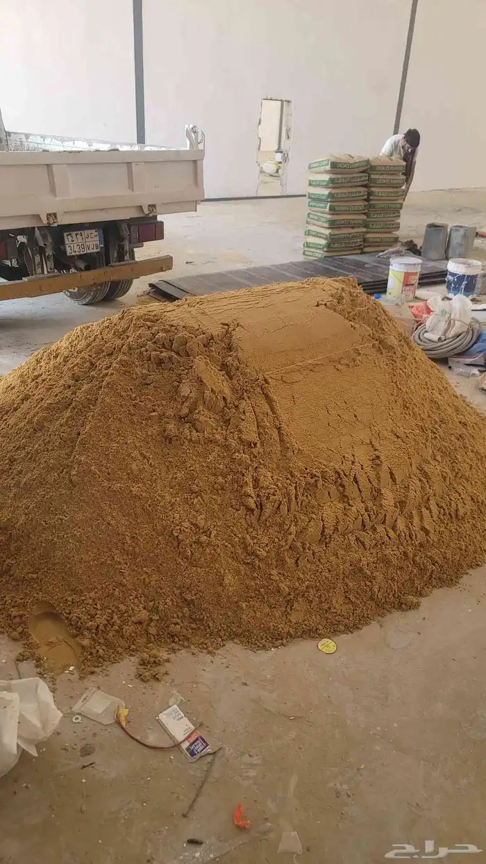 مبسط مواد بناء اسمنت رمل بندوره انترلوك بلاط شبك مصدات عتب 21