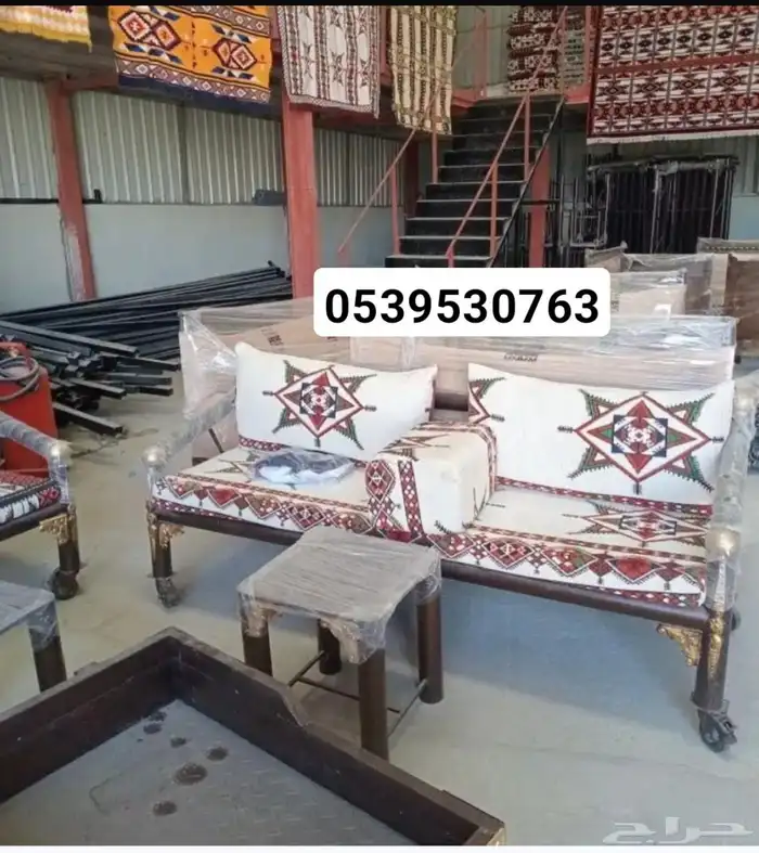 كراسي حديد خارجية كراسي جلسات مركاز كويتية 1
