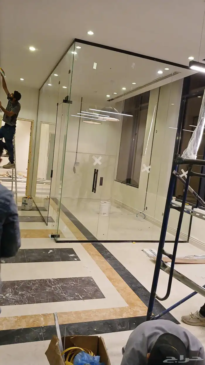 زجاج سكريت المنيوم استركشر قزاز 5