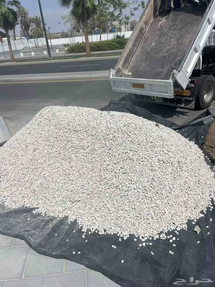 جميع انواع البحص وكسر رخام 1