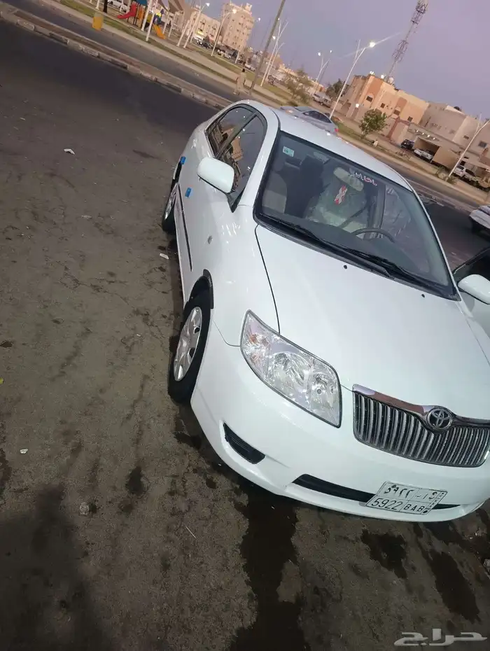 السلام عليكم ورحمه للبيع كورولا 2007 قير اتوماتيك قزاز عادي 4