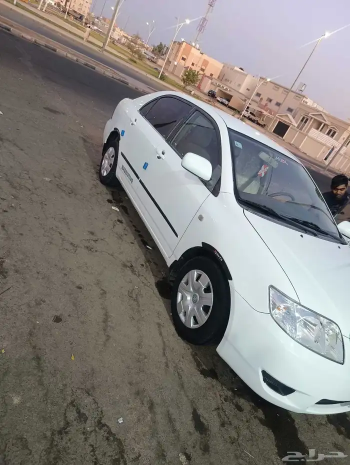 السلام عليكم ورحمه للبيع كورولا 2007 قير اتوماتيك قزاز عادي 2