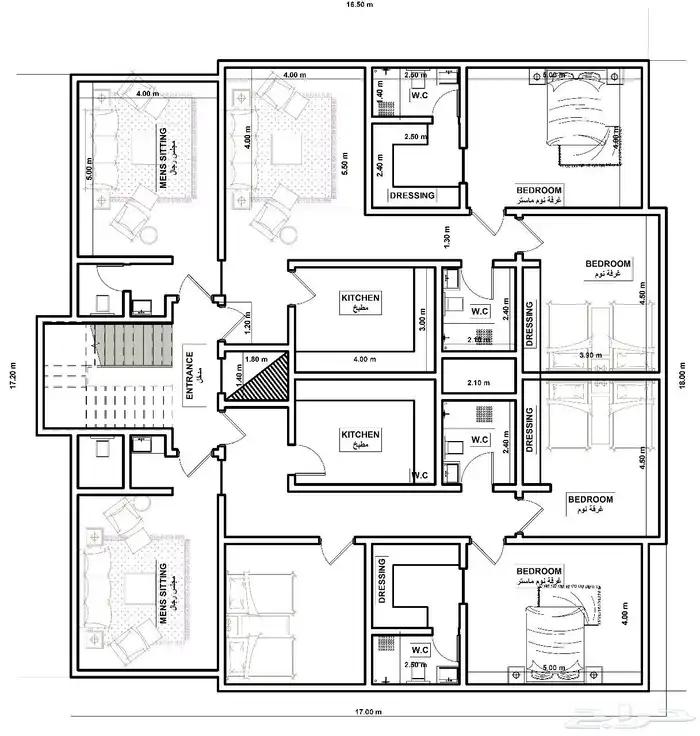 مهندس معماري مخططات وواجهات احترافيه 5
