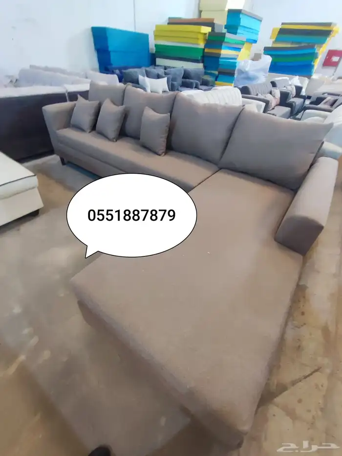 كنب جديد جاهز للبيع بالرياض 6
