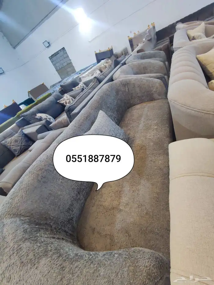 كنب جديد جاهز للبيع بالرياض 7