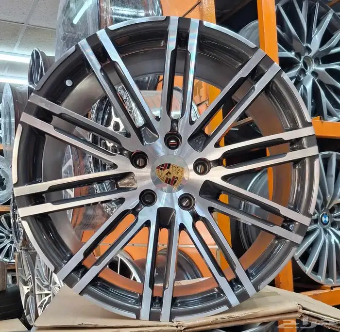 جنوط بورش كايين GTS مقاس 21اصلي وكاله موديل 2017 0