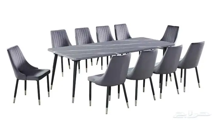 طاولات طعام رخام 4او 6او 8 كراسي جودة عالية 16