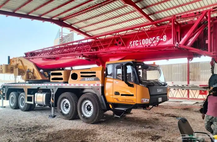 كرين100طن كرين50طن ايجار شهري اسبوعي سفتي كامل 0