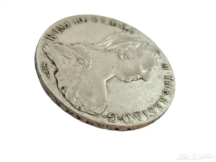 الريال الفرنسي المشهور والمعروف والمتداول قديما عام 1780م 3