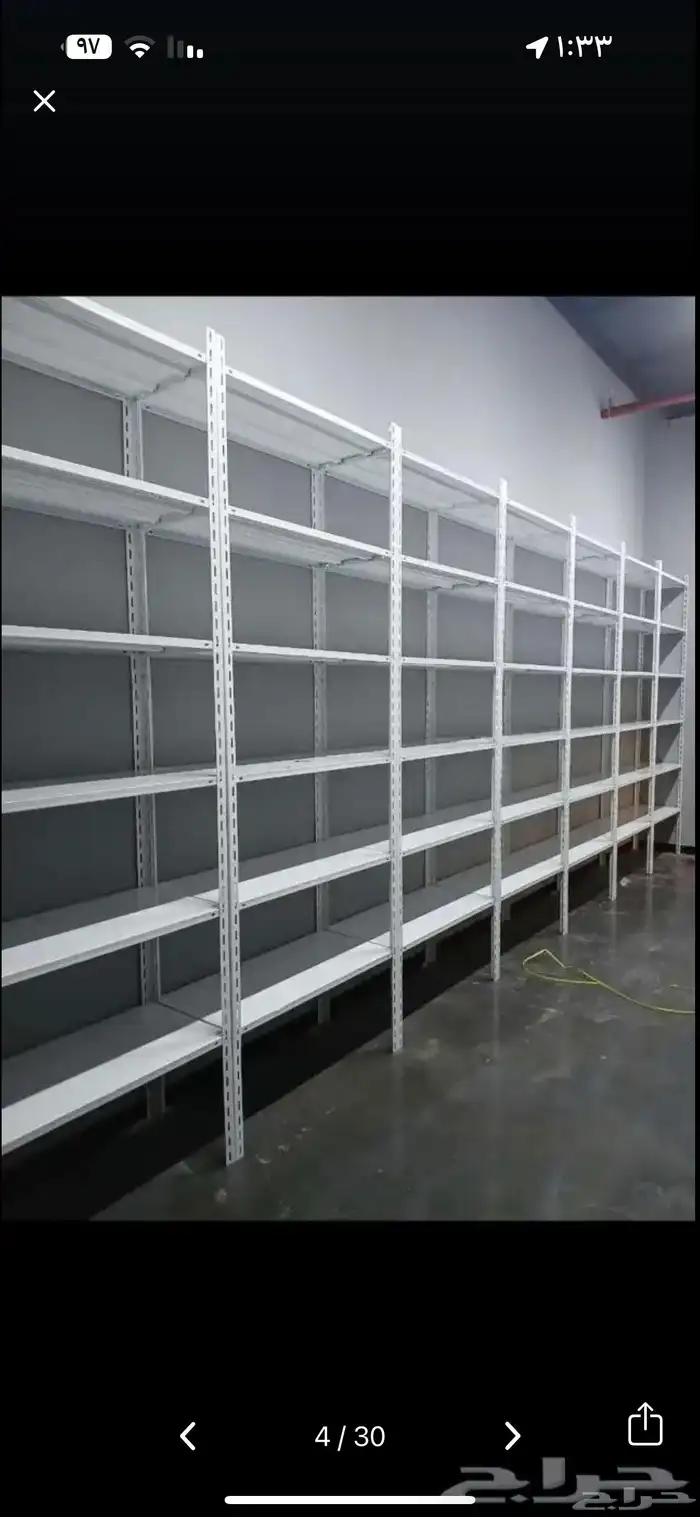 رفوف ارفف بجميع انواعها 15