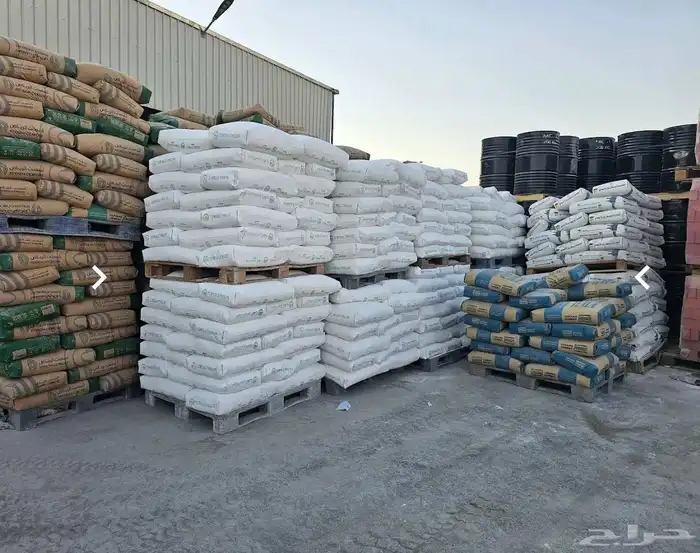 مبسط مواد بناء اسمنت رمل بندوره انترلوك بلاط شبك مصدات عتب 8