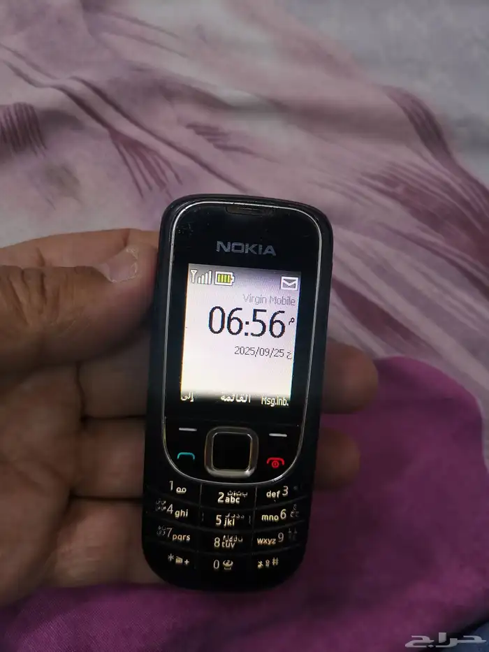 نوكيا 2323 كلاسيك هندي أصلي بحاله فوق الممتازه 0