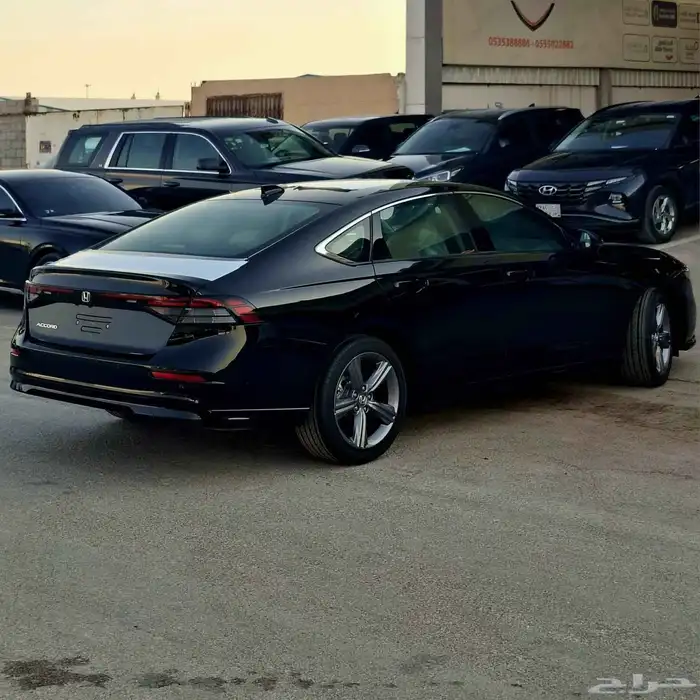 هوندا اكورد EX-L 2025 خليجي فل كامل السعر143الف شامل الضريبه 13