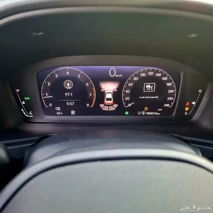 هوندا اكورد EX-L 2025 خليجي فل كامل السعر143الف شامل الضريبه 36