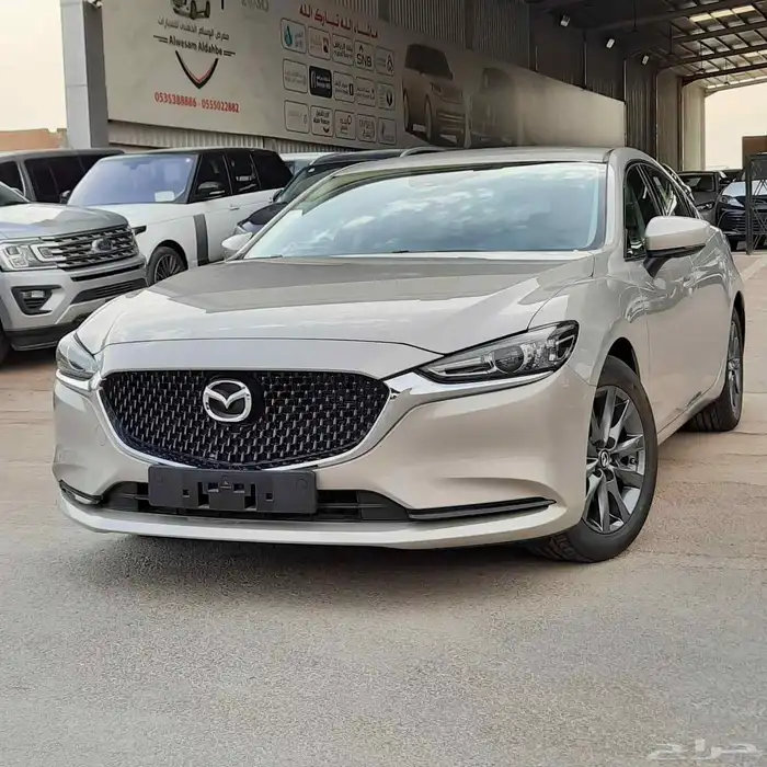 مازدا 6 موديل 2025 خليجي لون بيج السعر 94500 شامل الضريبة 0