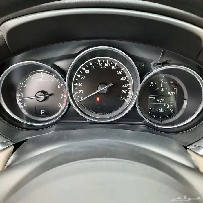 مازدا 6 موديل 2025 خليجي لون بيج السعر 94500 شامل الضريبة 25